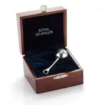 Royal Selangor Teddy Bears' Picnic - Baby Rattle in Wooden Gift Box