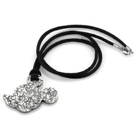 Royal Selangor Disney Pendant - Mickey Mouse Dimpled Silhouette