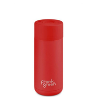 Frank Green Reusable Cup - Ceramic 475ml Rouge Push Button