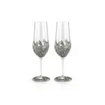 Royal Selangor Roses - Champagne Flute Pair