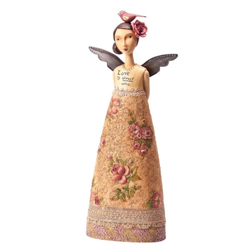 Demdaco Kelly Rae Roberts Figurine - Love Always Wins 44.5cms