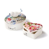 Kelly Rae Roberts - Bird And Heart Porcelain Boxes