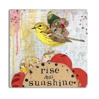 Demdaco Kelly Rae Roberts Wall Art - Rise and Sunshine