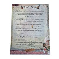 Demdaco Kelly Rae Roberts Manifesto Wall Art - Soul Care