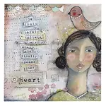 Demdaco Kelly Rae Roberts Wall Art - Heart