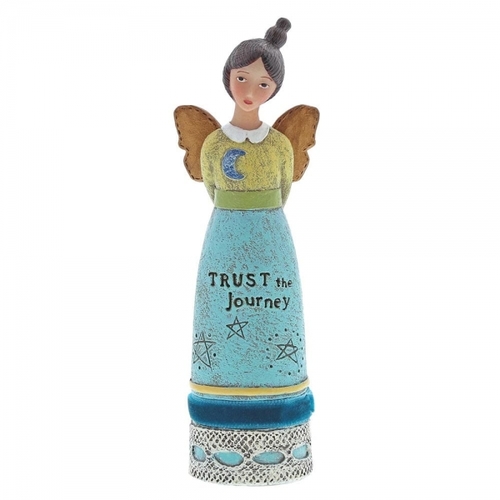 Demdaco Kelly Rae Roberts Winged Inspiration Angel - Trust The Journey