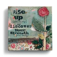 Demdaco Kelly Rae Roberts Wall Art - Rise up