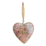 Demdaco Kelly Rae Roberts Hanging Ornament - Hello Love