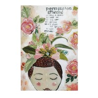 Demdaco Kelly Rae Roberts Wall Art - Permission Granted