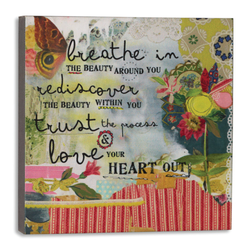 Kelly Rae Roberts Wall Art - Breathe In The Beauty Around You