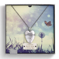 Story Heart Pendant - Faith