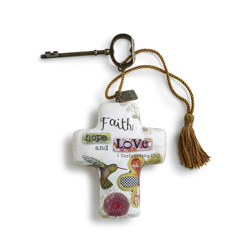 Artful Cross - Faith Hope Love