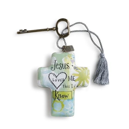 Artful Cross - Jesus Loves Me