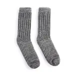 Demdaco Mens Giving Slipper Socks - Gray