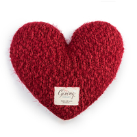 Demdaco Giving Heart Pillow - Red
