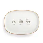 Winnie The Pooh Gifting - Sit a Bit Ceramic Oval Platter