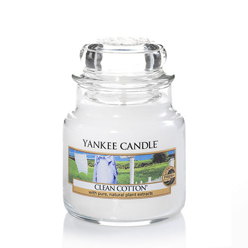 Yankee Candle Small Jar - Clean Cotton