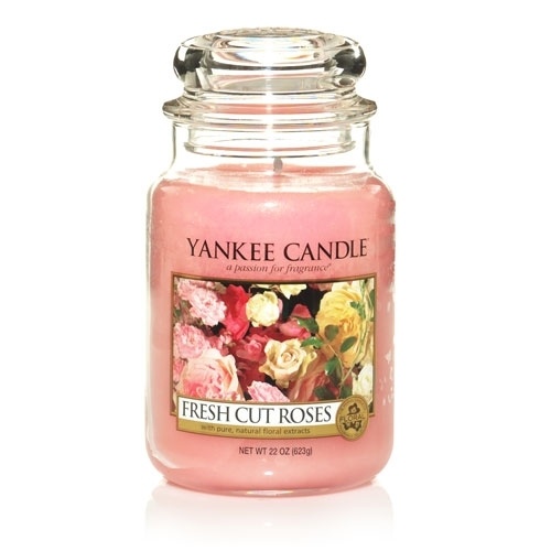 Yankee Candle Large Jar - Fresh Cut Roses