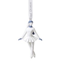 Wedgwood 2020 Christmas Skater Ornament 