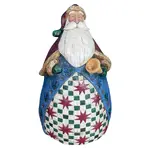 Jim Shore Heartwood Creek - Santa with Bell Short Figurine