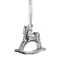 Waterford Silver 2020 Rocking Horse Ornament