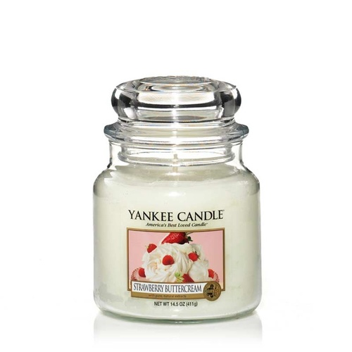 Yankee Candle Medium Jar - Strawberry Buttercream