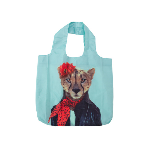 Zoo Portraits Shopping Tote - Cheetah