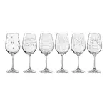 Bohemia Crystal Elements Goblet 450ml Set of 6