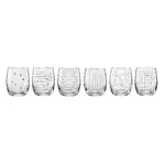 Bohemia Crystal Elements Tumbler 300ml Set of 6