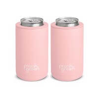 Frank Green 3-in-1 Insulated Drink Holder Duo Pack - 425ml Blushed