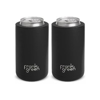 Frank Green 3-in-1 Insulated Drink Holder Duo Pack - 425ml Midnight