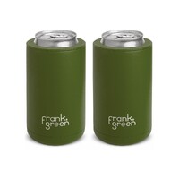 Frank Green 3-in-1 Insulated Drink Holder Duo Pack - 425ml Khaki
