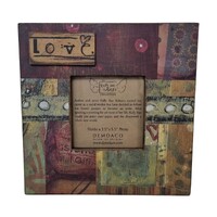 Demdaco Kelly Rae Roberts Photo Frame - Love 3.5"x3.5"