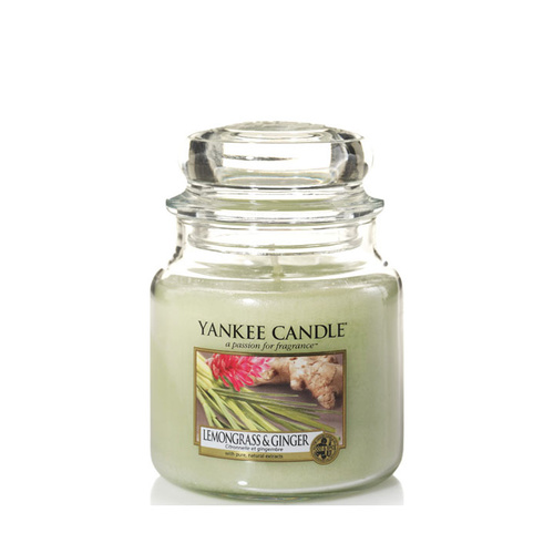 Yankee Candle Medium Jar - Lemongrass & Ginger