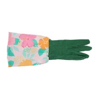 Annabel Trends Long Sleeve Gardening Gloves - Hibiscus