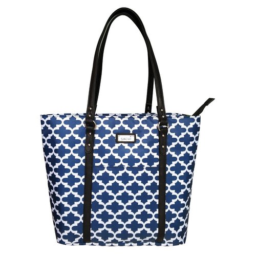 Sachi Two Tote Dual Compartment Insulated Bag - Moroccan Navy