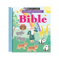 Brain Games - Bible Sticker Activity Book