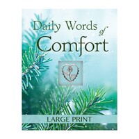 Prayer Book - Daily Words Of Comfort Large Print