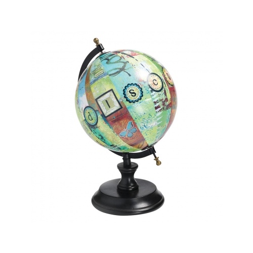 Kelly Rae Roberts Giftware - 34cm Discover Globe