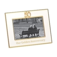Roman Inc Wedding & Anniversary - 50th Anniversary Photo Frame