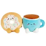 Hallmark Better Together Magnetic Plush - Coffee and Donut - Large