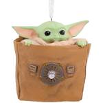 Hallmark Resin Hanging Ornament - Star Wars The Mandalorian Grogu in Bag