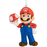 Hallmark Resin Hanging Ornament - Super Mario with Mushroom