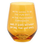 Hallmark Gifts - The Hot Ones Stemless Wine Glass