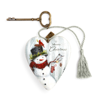Art Hearts - Merry Christmas Snowman