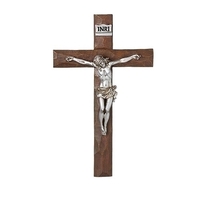 Roman Inc - Silver Crucifix 29cm