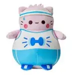 Pembe the Pink Cat Plush - Workout