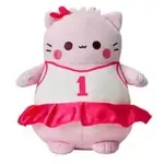 Pembe the Pink Cat Plush - Cheerleader