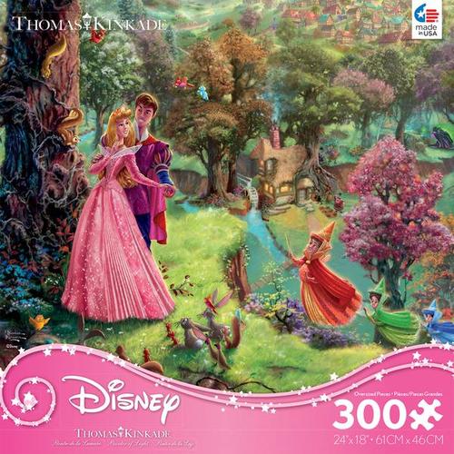 Thomas Kinkade Disney Princess 300 Oversized Piece Puzzle - Sleeping Beauty