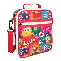 Sachi Insulated Kids Lunch Tote - Monsters